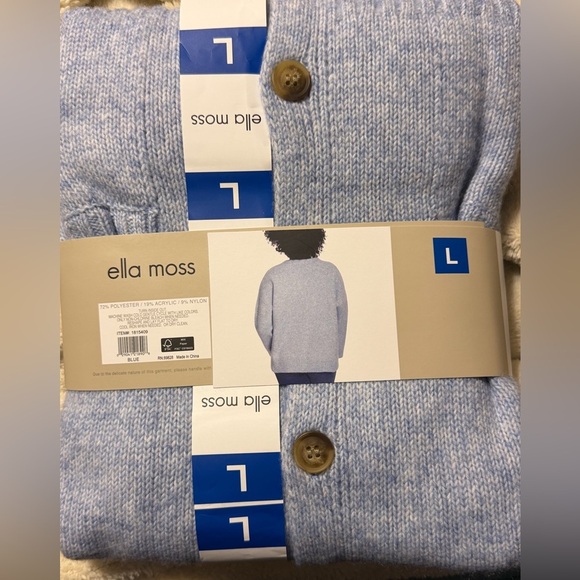 Ella Moss Button Up Cardigan Sweater - Picture 7 of 9